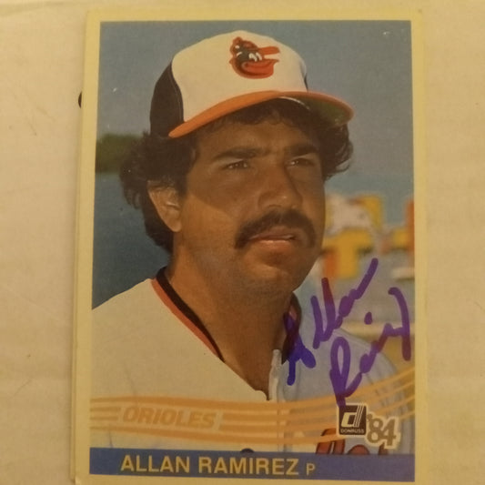 Allan Ramirez Autograph Card